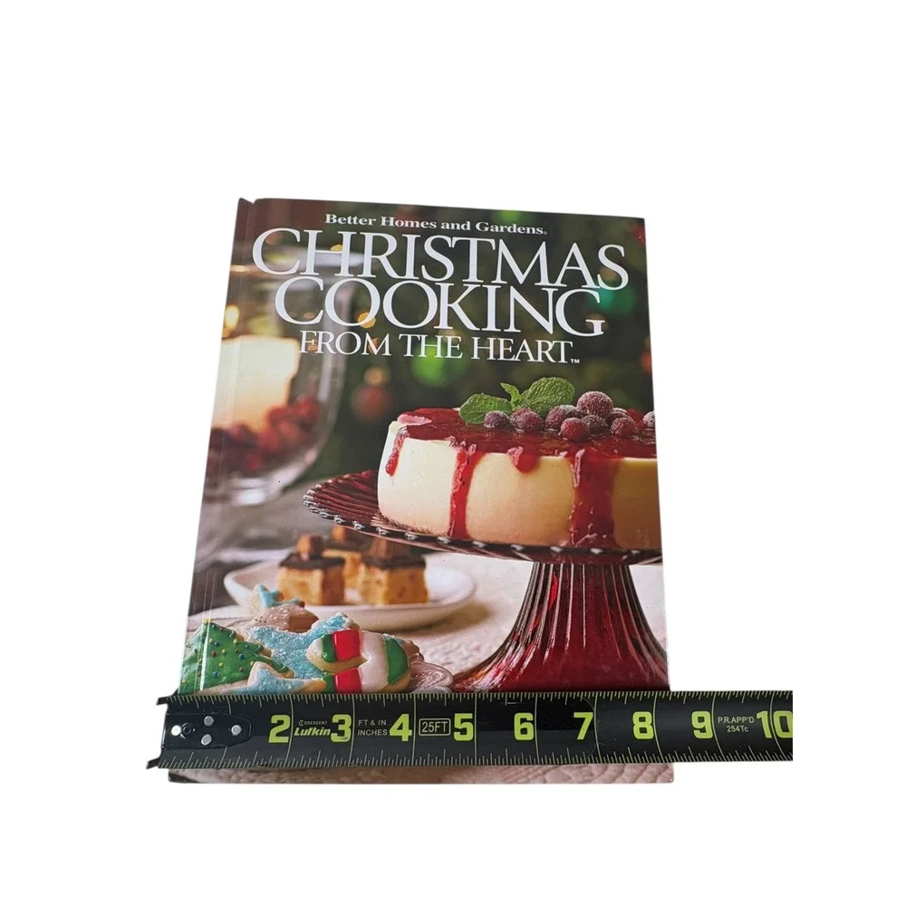 Better Homes and Gardens Christmas Cooking From The Heart Vol 6 Green Excellent